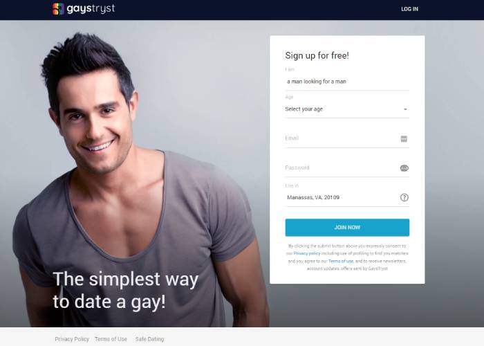 free gay chat website