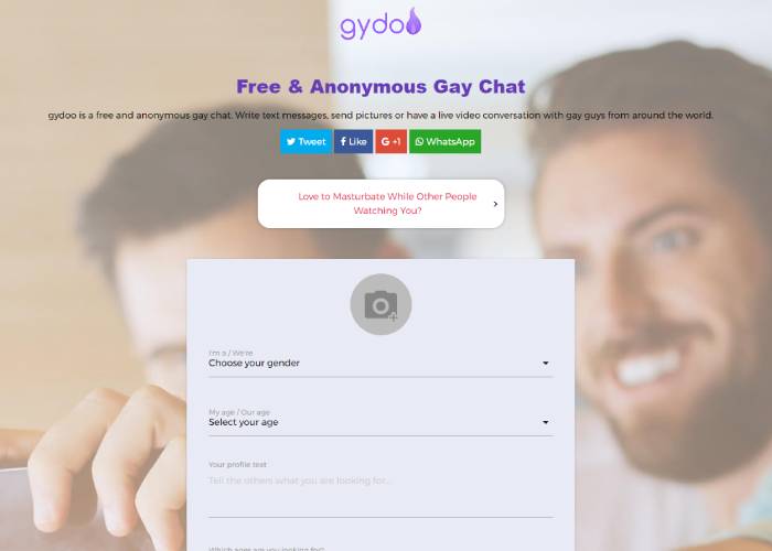 free gay men chat around you